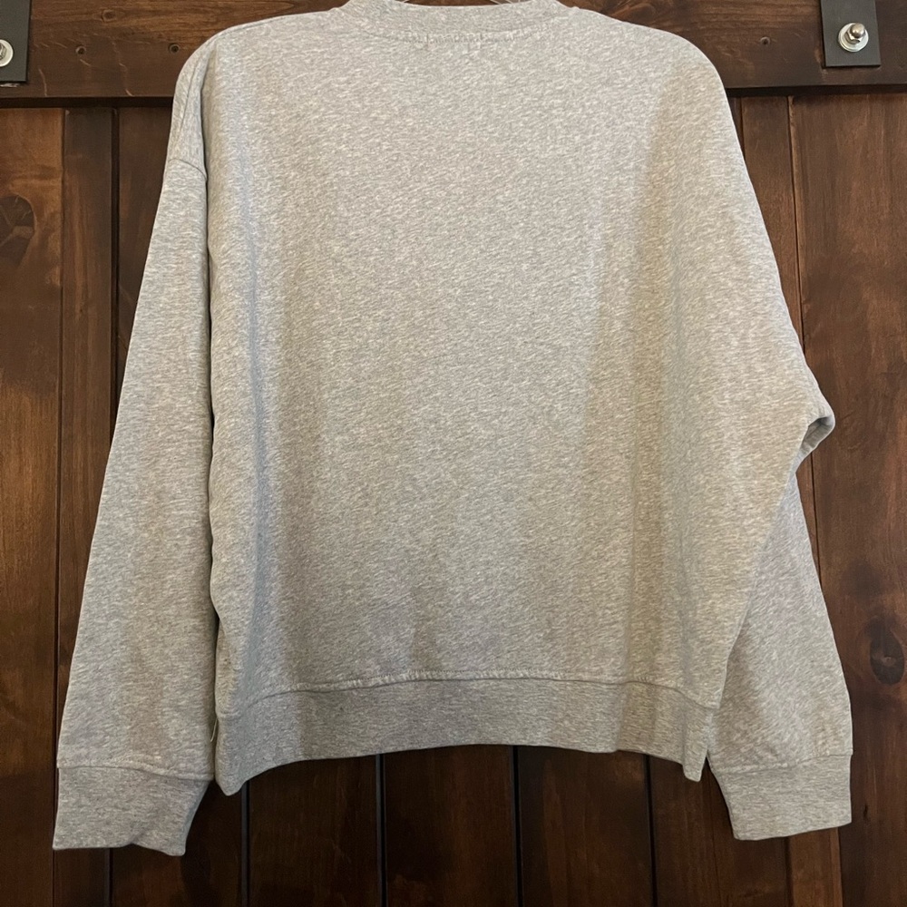 Mitchell & Ness Buffalo Sabres Gray Crewneck Sweater - Picture 6 of 6